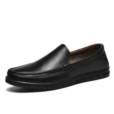 Genuine Leather Men's Loafers Casual Shoes Handmade Business Flats Driving Shoes
