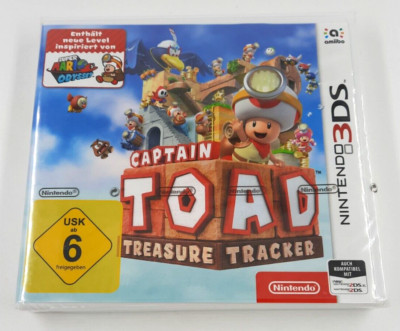 Captain Toad: Treasure Tracker [NINTENDO 3DS SPIEL] PAL DE  *NEU/LESEN*