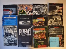 Instruction Booklet Manual Lot SNES Super Nintendo
