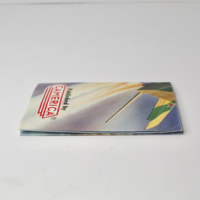 Nintendo NES Mig 29 Soviet Fighter Camerica Codemasters POSTER ONLY VGC