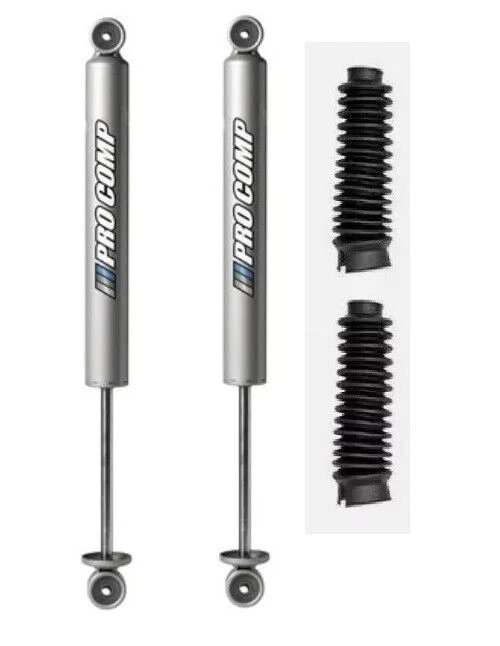 Par de amortecedores traseiros ProComp prata ProM para elevação 01-18 Silverado Sierra 2500 6" - Imagem 2 de 3