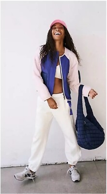 Free People Movement Outta Left Field Jacket in Sapphire Skies