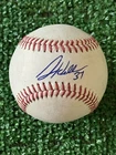 MILWAUKEE BREWERS DL HALL AUTOGRAPHED MLB BASEBALL