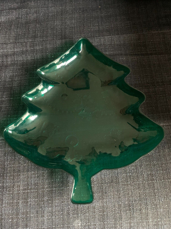 Christmas Holiday Serving Platter Cookie Tray Candy Dish