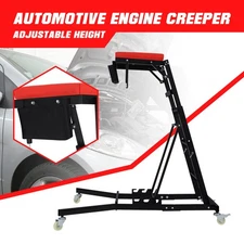 Automotive Topside Creeper 400LBS Adjustable Height Movable with 4 Wheels