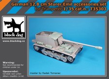 Blackdog BDT35303 1:35 German 12,8 cm Sturer Emil accessories set
