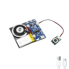 16MB Push Button Activated Sound Module with Speaker Blue