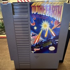 Nintendo NES Game - To the Earth - Tested