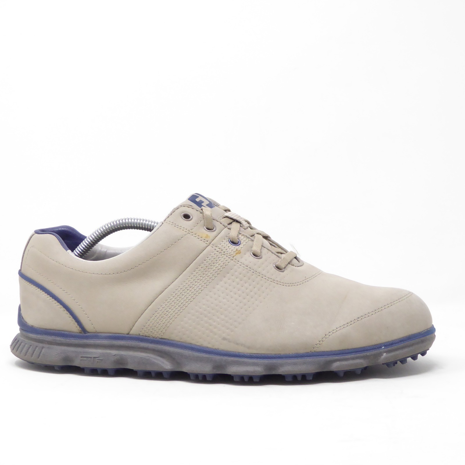 11.5 M Beige Blue Spikeless 53514