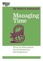Managing Time (Hbr 20-Minute Manager Series) | Harvard Business Review | Buch