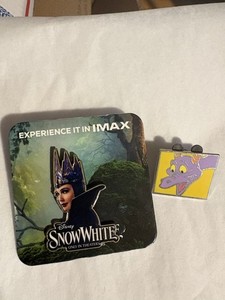 IMAX Snow White (2025) Opened Package "Evil Queen" And Figment Dragon
