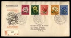 Mayfairstamps Netherlands FDC 1952 Flowers Zomerzegel Reg Goes First Day Cover a