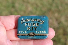 Vintage Ford accessories Emergency Kit auto glove compartment kit car part