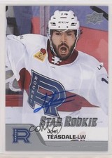 2020-21 Upper Deck AHL Star Rookies Auto Joel Teasdale #181 Auto 0c2