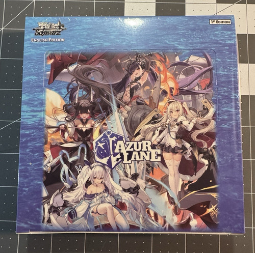 Weiss Schwarz Azur Lane Vol 2 Booster Box Display English 1st Edition Sealed New