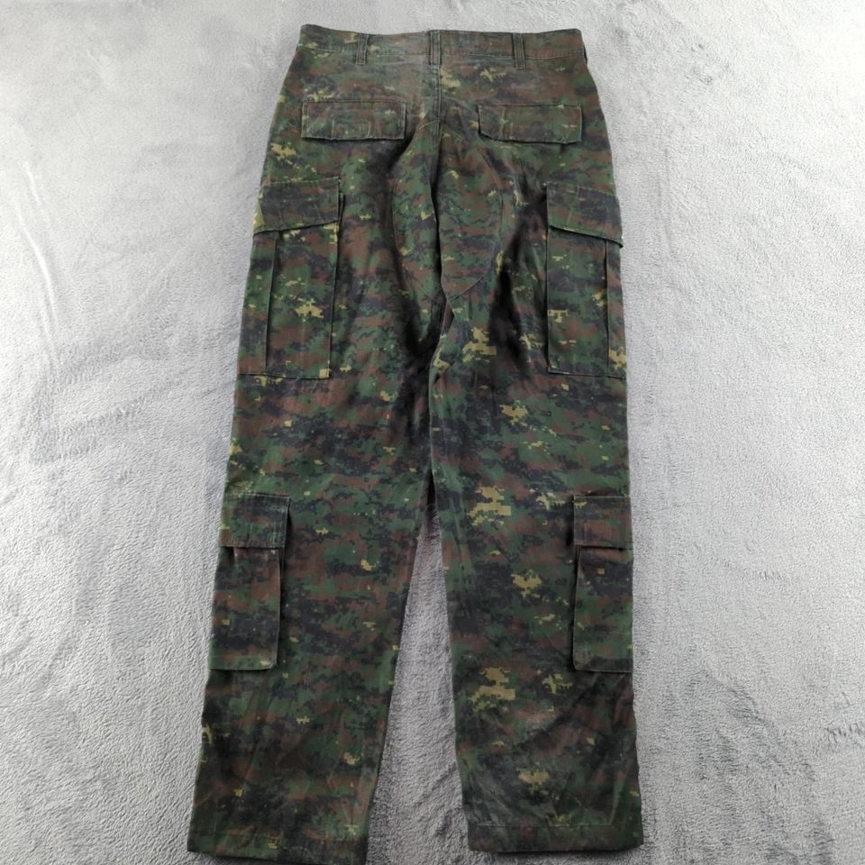 Camo Pants Mens Small Flecktarn Camouflage Cargo Tactical Outdoor SHTF - Image 4 of 4