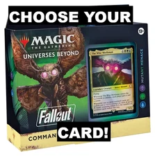 Magic the Gathering Universes Beyond: Fallout Commander - CHOOSE YOUR CARD NM/LP