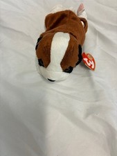 Ty Beanie Baby💜Alps The St. Bernard Dog 8" BBOM Plush New MWMT's