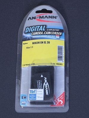 Ansmann Akku Nikon EN EL 20 neu Originalverpackung