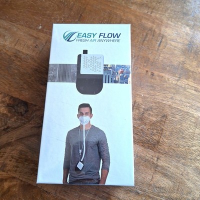 Easy Flow Fresh Air Anywhere Personal Air Filtration System Face Mask New in Box