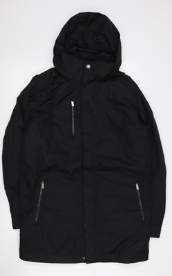 Elevate Parka Jacke Herren schwarz mit Kapuze S