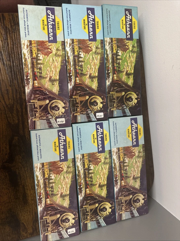 Athearn 10.25" Long Empty Boxes - LOT of 6 Used Boxes - EXCELLENT Condition - Image 4 of 4