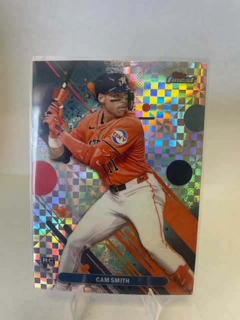 2025 Topps Finest - Cam Smith #54 Checkerboard Refractor (RC)
