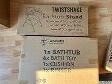 Twistshake Faltbare Babywanne Badeset Zusammenklappbare Badewanne