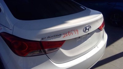 Trunk/Hatch/Tailgate Sedan With Keyless Entry Fits 11-13 ELANTRA 2383418