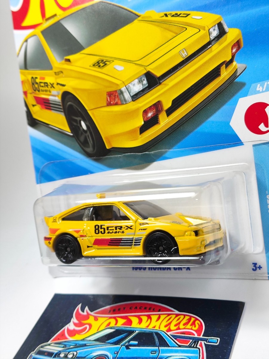 Hot Wheels 2026 NEW Case D 1985 Honda CR-X Yellow LC (Promo