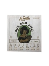 La Bella Guitar Strings 12-String Silk and Steel Medium