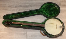 OLD RARE KAY Vintage  5 String Banjo with Case