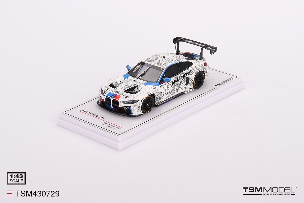 ミニカー TSM 1/43 BMW M4 GT3 TSM MODEL TSM430729 1/43 BMW M4 GT3 #23 BMW M Team WRT 2022