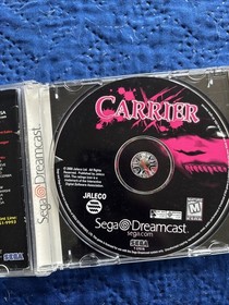 Carrier (Sega Dreamcast, 2000) CIB Tested Cracked Case