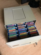 Commodore Amiga - 187 DD-Disketten in großer Sigma Box