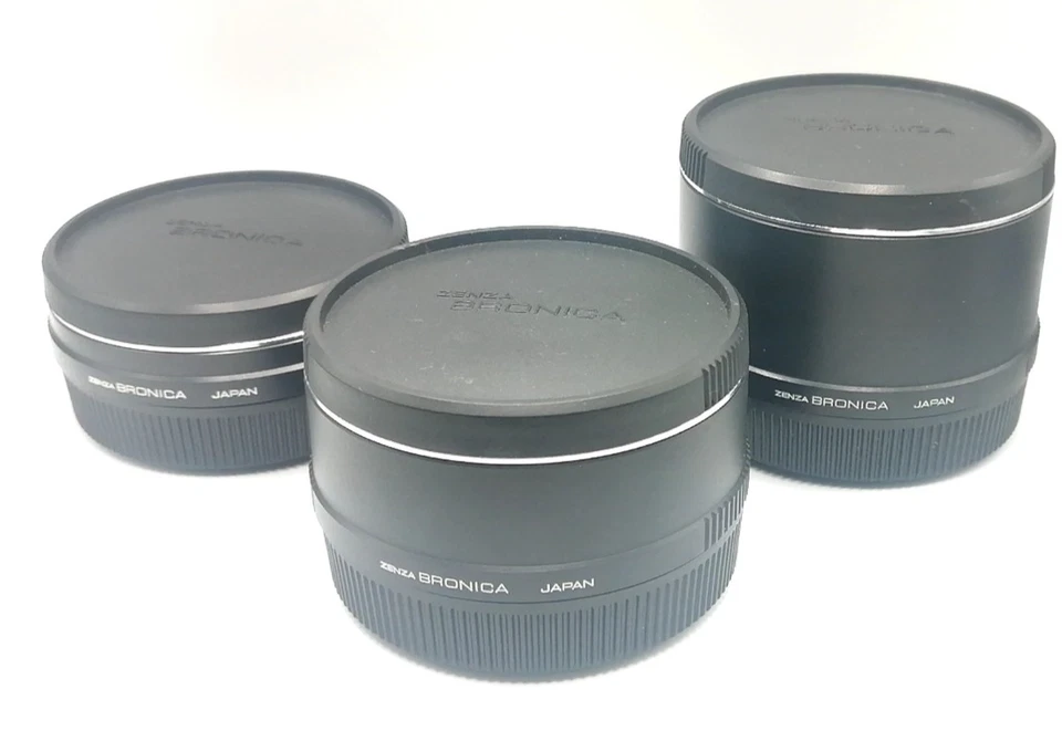 🎦👀✨MINT✨ Zenza Bronica ETR ETRS Auto Extension Tube Ring E-14 E-28 E-42 JAPAN - Image 4 of 4