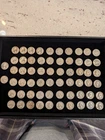 Washington Quarters 1935-64 90% Silver Lot of 62