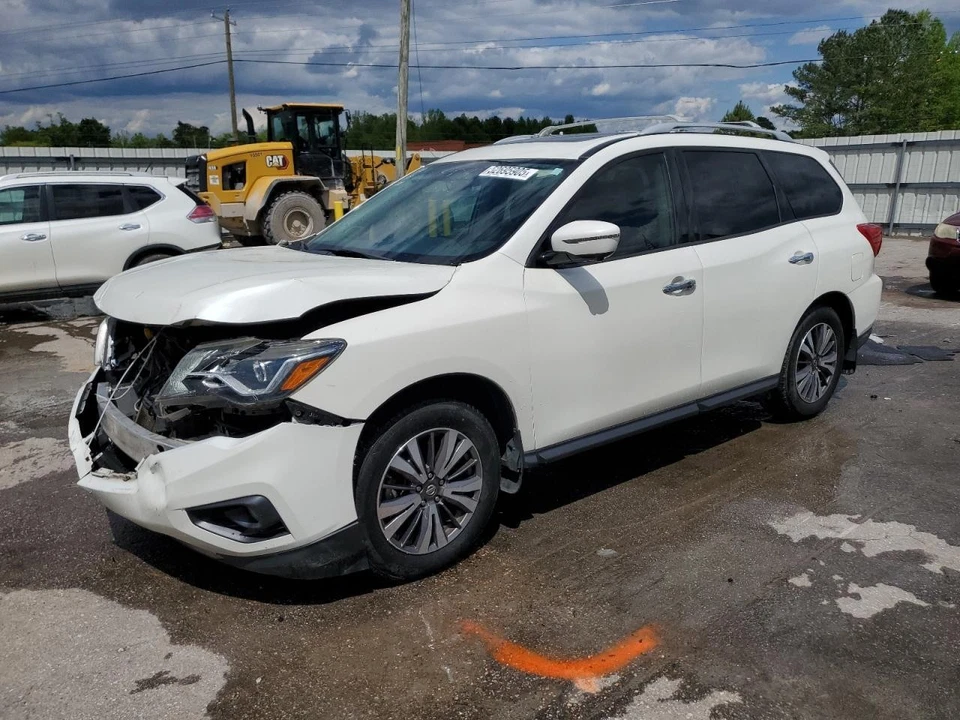 Used Front Upper Center Console fits: 2017 Nissan Pathfinder roof w/navigation s Foto 2 de 4