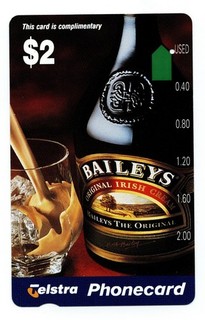 PRISTINE 1 HOLE $2 BAILEYS IRISH CREAM Pre 929