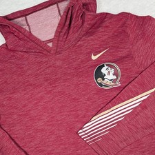 Florida State Seminoles Shirt Mens XL Red NCAA Football Nike Dri-FIT Hoodie