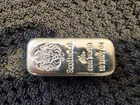 10 oz .999 Silver Bar by Scottsdale Mint Loaf Pour "Chunky" round