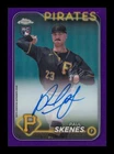 2024 Topps Chrome: #RA-PS Paul Skenes Purple Auto /250 RC NM-MT OR BETTER