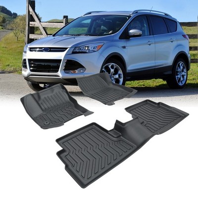 Car Floor Mats for 2013-19 Ford Escape 2013-2018 C-Max All-Weather