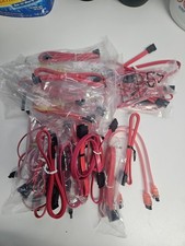 A lot of 28 new  unused SATA drive cables
