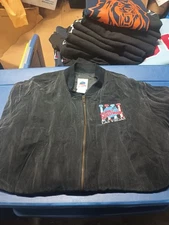 Vintage Planet Hollywood Las Vegas Rayon Bomber Jacket 