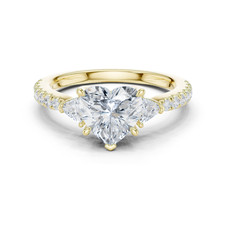 1,9 ct im Labor gez&uuml;chteter Diamantring Jahrestag Geschenk Frauen feiner Schm...