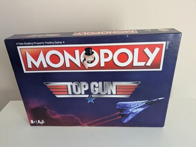 Monopoly Top Gun Edition Brettspiel - 100% vollständig - sehr guter Zustand