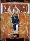2024-25 Panini Select #5 Nikola Jokic En Fuego SILVER PRIZM NUGGETS F7