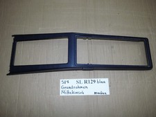 Verkleidung Mittelkonsole Grundrahmen Armlehne blau, Macken, SL R129  Mercedes