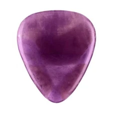 Amethyst Stone Guitar Pick - 3.0 mm 351 Shape Specialty Handmade Exotic Plectrum